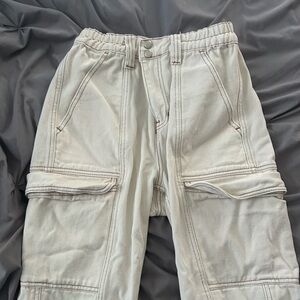 Pacsun Cream Cargo Pants